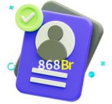 Tornar-se um membro do 868Br é muito simples