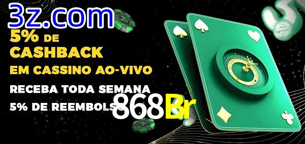 Promoções do cassino ao Vivo 868Br